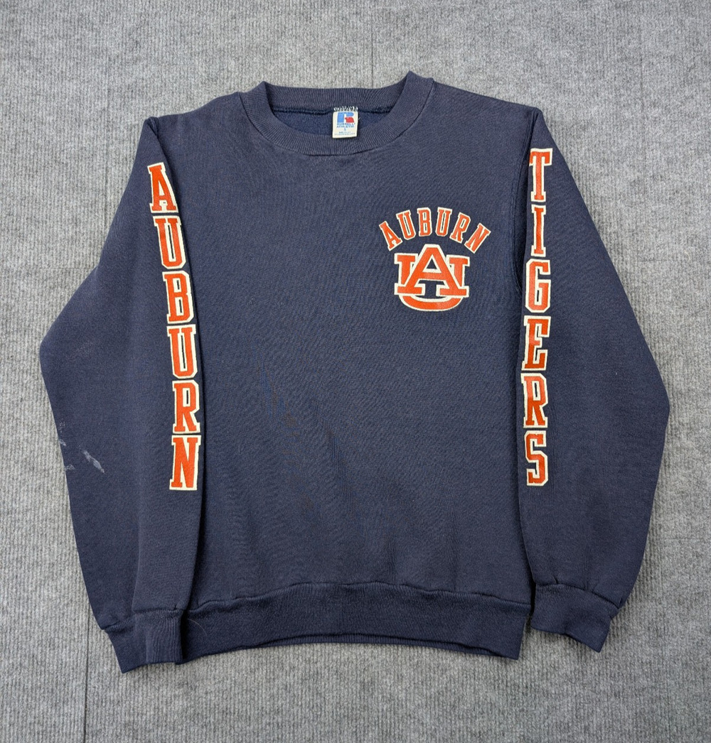 Vintage Auburn University Sweatshirt Mens Small Russell Collegiate Universiry